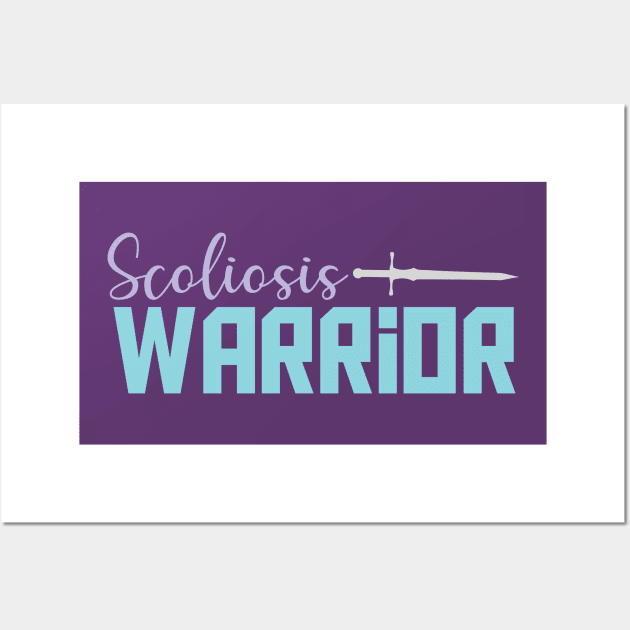 Scoliosis Warrior Wall Art by Pixel Paragon